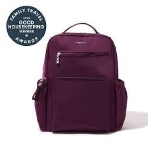 NWOT SIZE OS Baggallini Men's Backpack in Deep Purple